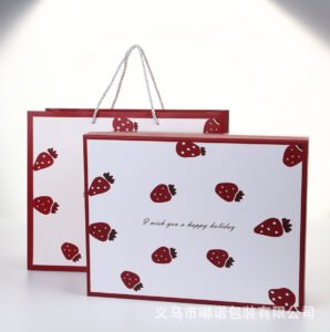 Large Gradient Color Rigid Gift Box with Lid main image 7