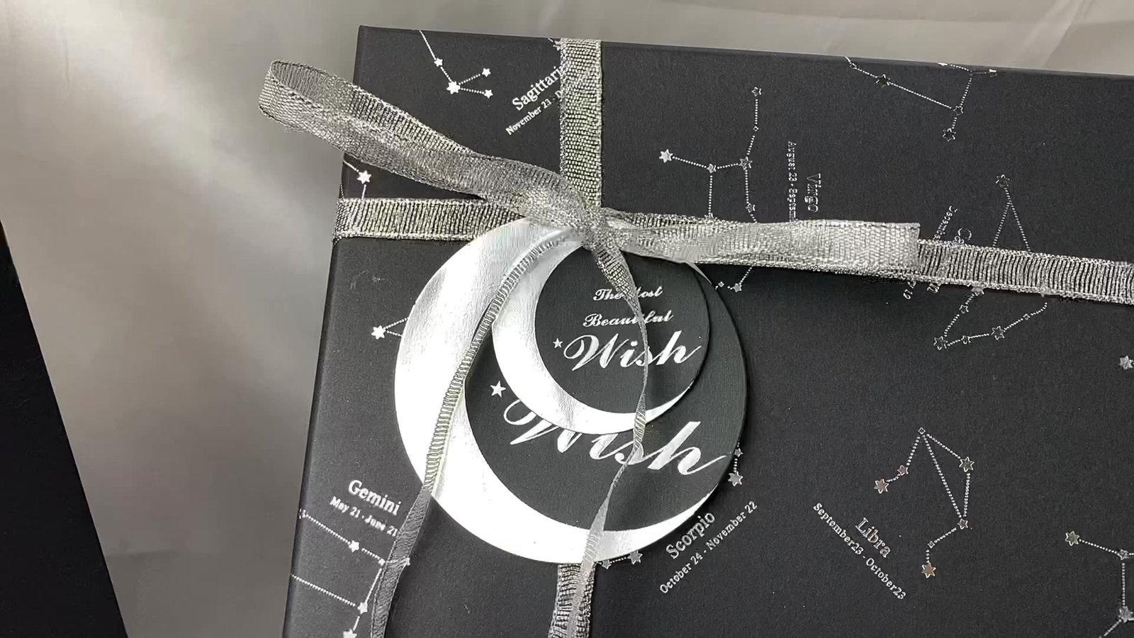 Large Black Constellation Gift Box main image 1