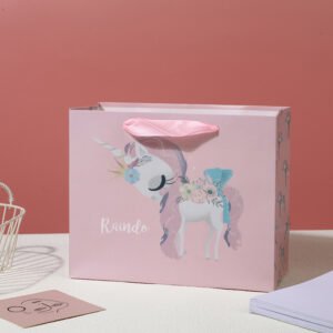 Large White Card Paper Shopping Bag with Handles main image 11