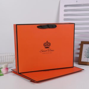 Large White Card Paper Shopping Bag with Handles main image 17