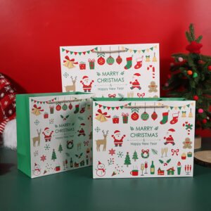 Large White Card Paper Shopping Bag with Handles main image 30