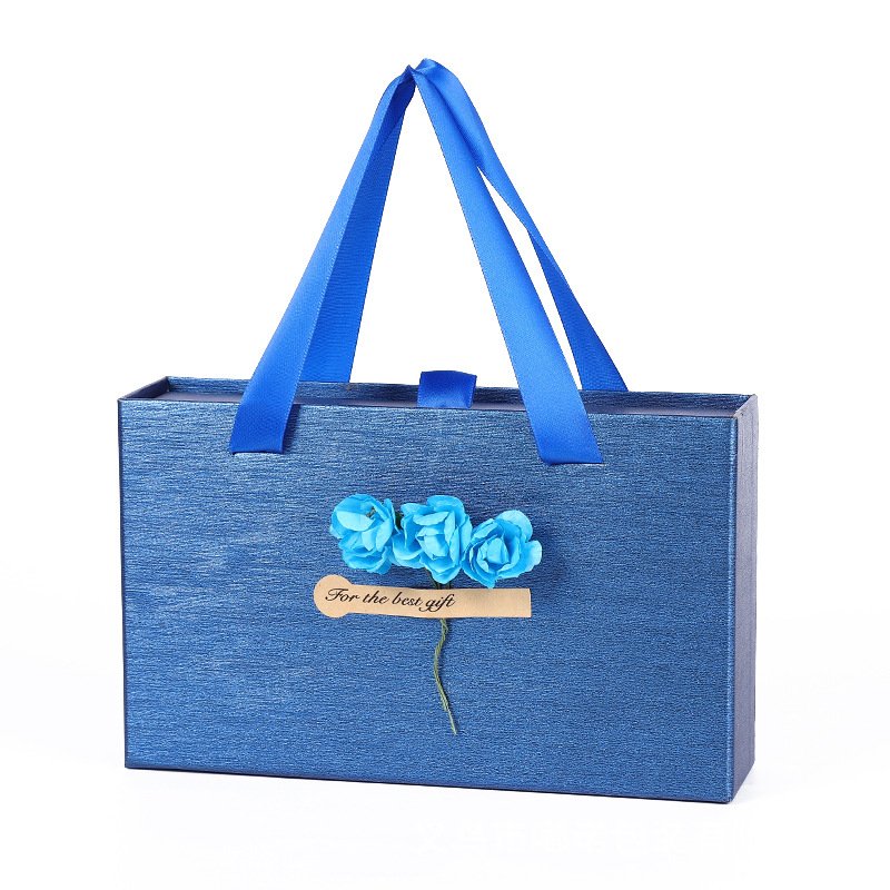 Large Navy Blue Gift Box for Men's Gifts main image 10