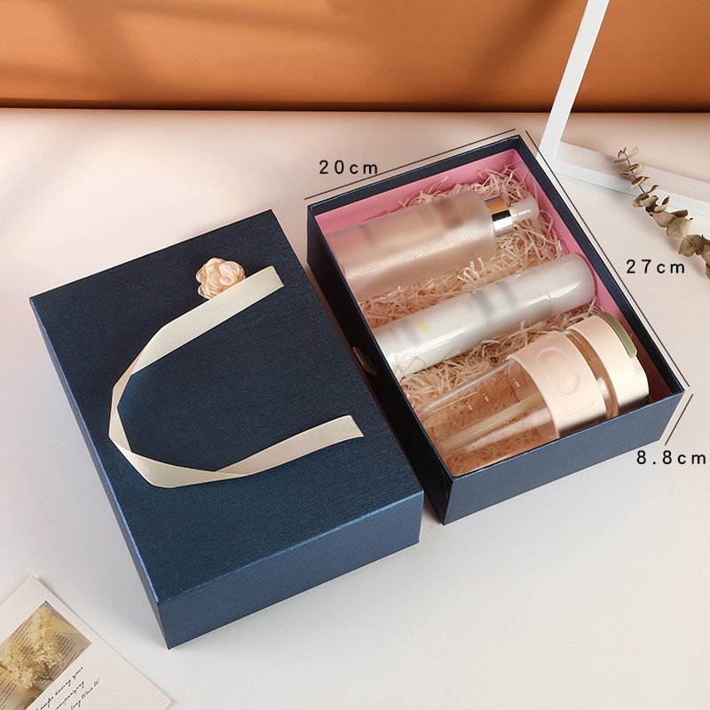 Large Navy Blue Gift Box for Men's Gifts main image 5