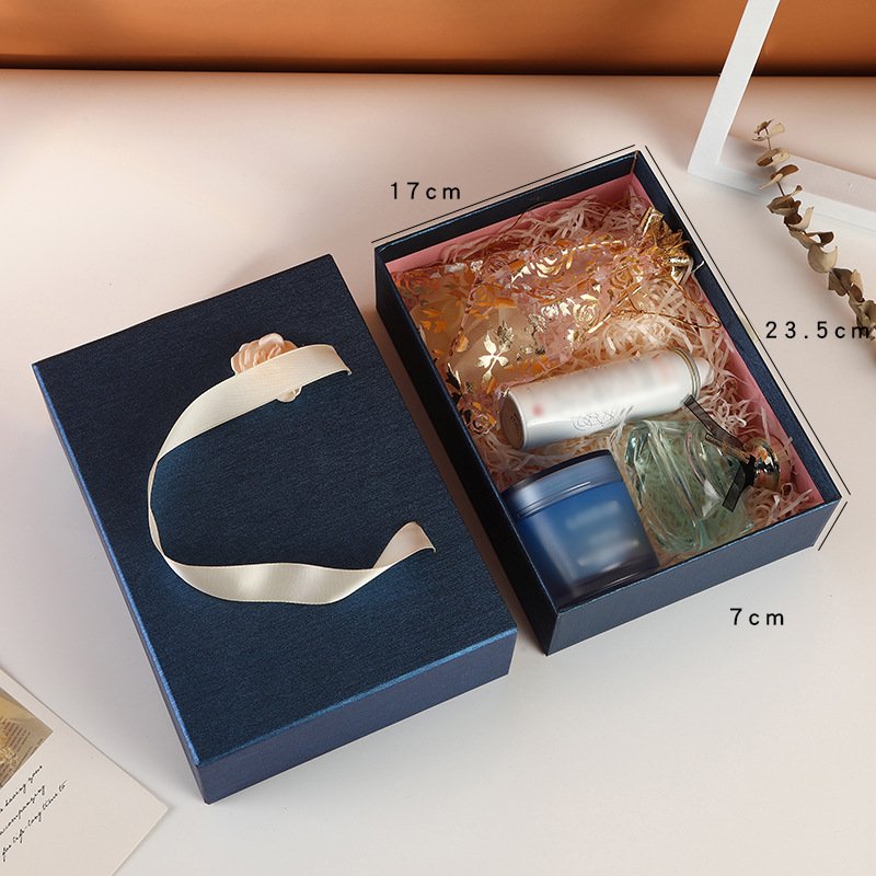 Large Navy Blue Gift Box for Men's Gifts main image 6