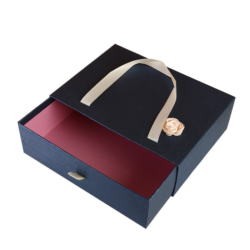 Large Navy Blue Gift Box for Men's Gifts main image 7