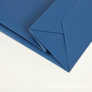 Blue Bow Business Gift Box with Carry Handle detail image 5