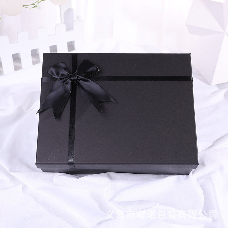 Blue Bow Business Gift Box with Carry Handle detail image 17