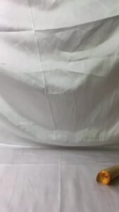 Orange Paper Shopping Bag with Handles main image 1