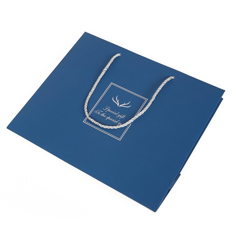 Blue Thick Card Paper Gift Bag main image 6