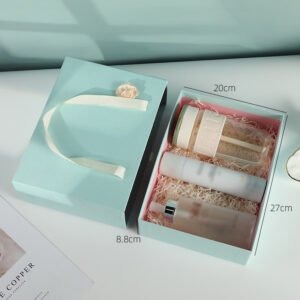 Light Blue Gift Box for Cosmetics and Small Gifts main image 4