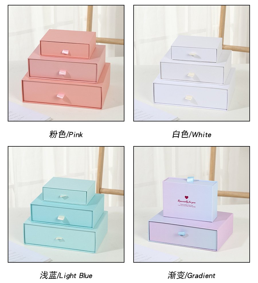 Pull-Out Jewelry and Cosmetic Gift Box detail image 5