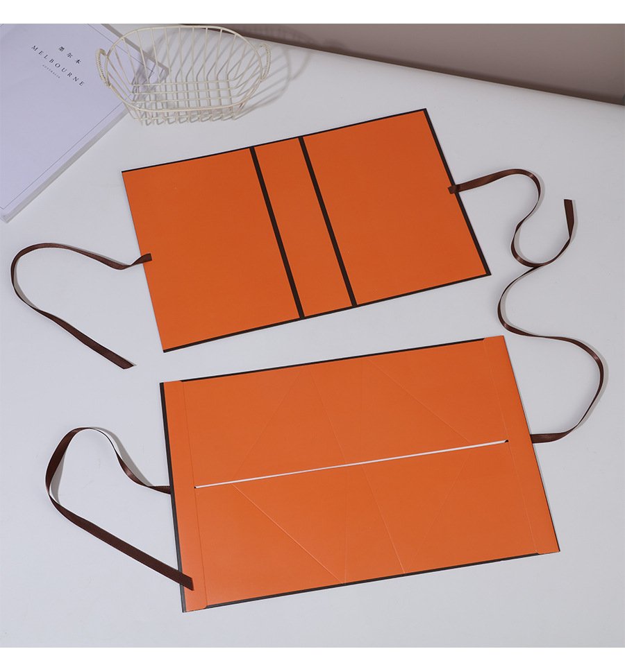 Foldable White Card Gift Box for Apparel and Accessories detail image 13
