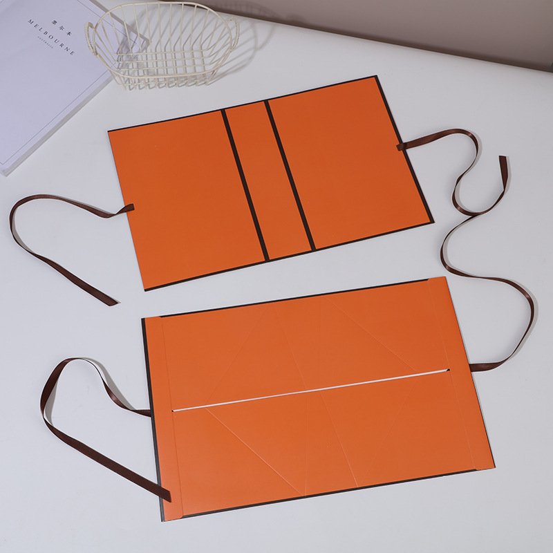 Foldable White Card Gift Box for Apparel and Accessories main image 4