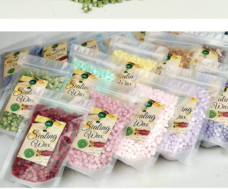 Mixed Color Sealing Wax Beads for Stamp Making detail image 1