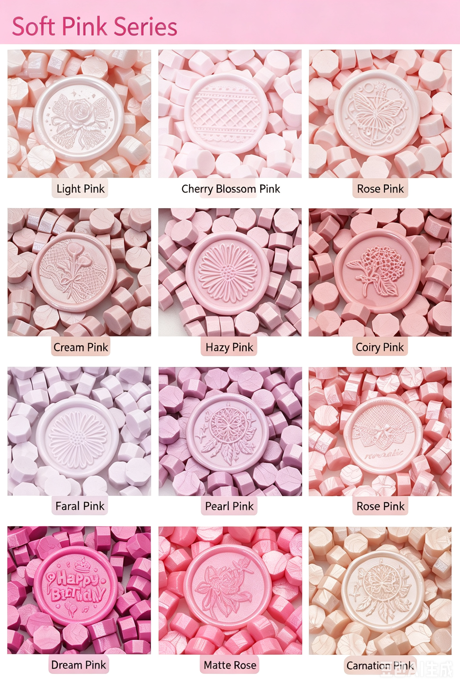 Mixed Color Sealing Wax Beads for Stamp Making detail image 20