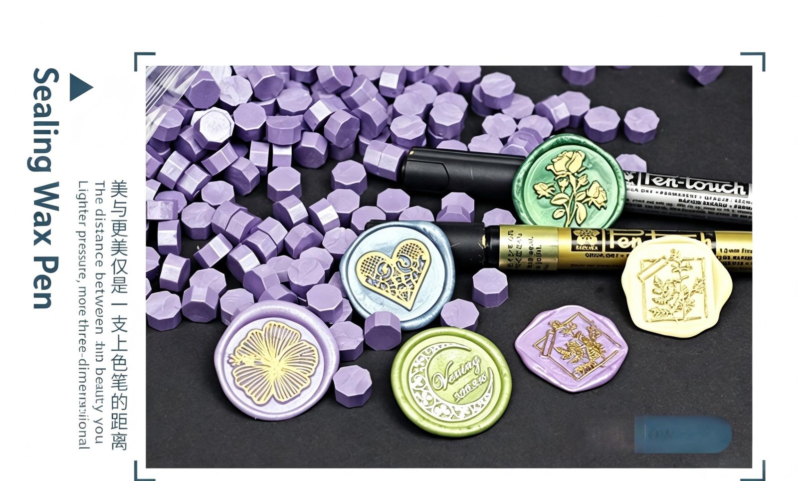 Mixed Color Sealing Wax Beads for Stamp Making detail image 34