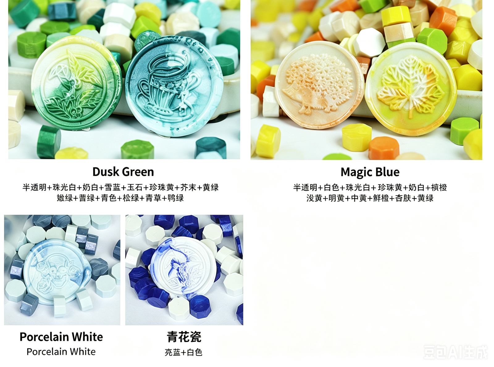 Mixed Color Sealing Wax Beads for Stamp Making detail image 8