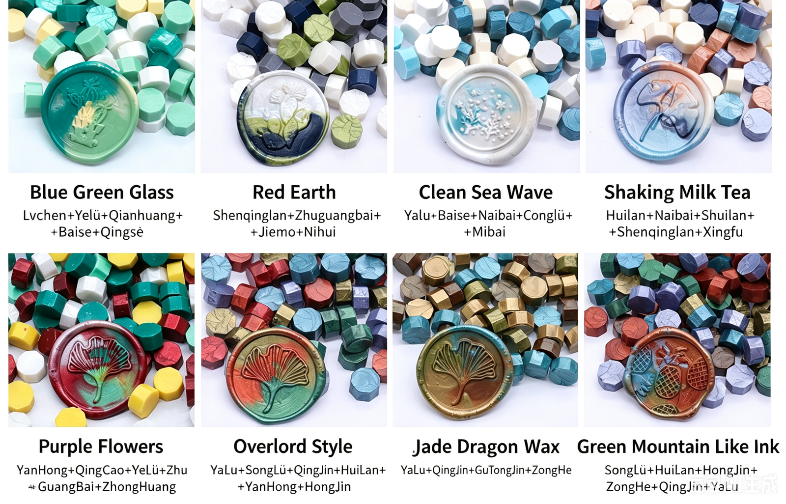 Mixed Color Sealing Wax Beads for Stamp Making detail image 11