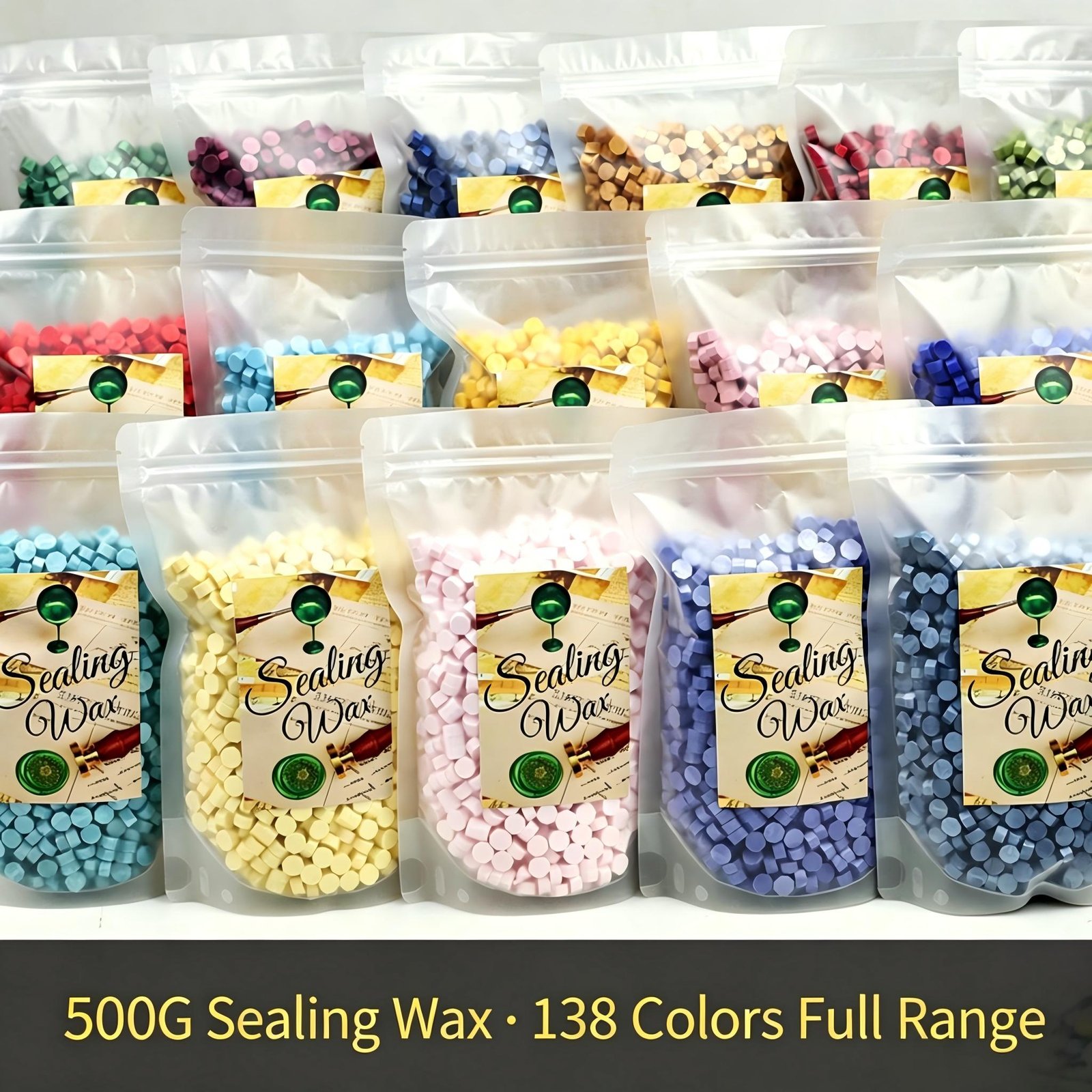 Mixed Color Sealing Wax Beads for Stamp Making main image 2