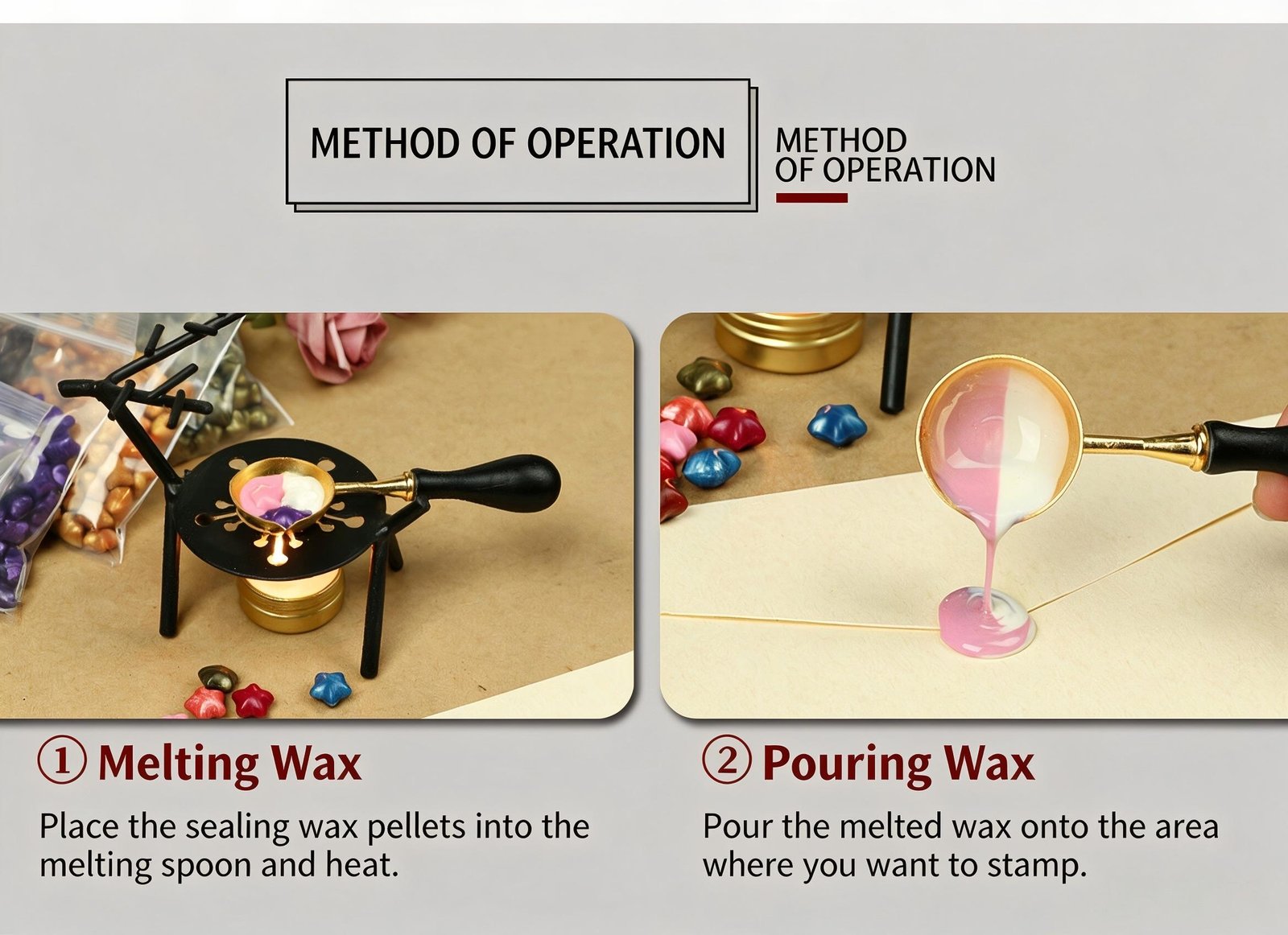 Pearl Color Sealing Wax Beads for Invitations and Crafts detail image 26