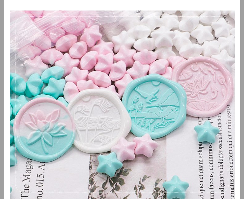 Pearl Color Sealing Wax Beads for Invitations and Crafts detail image 6