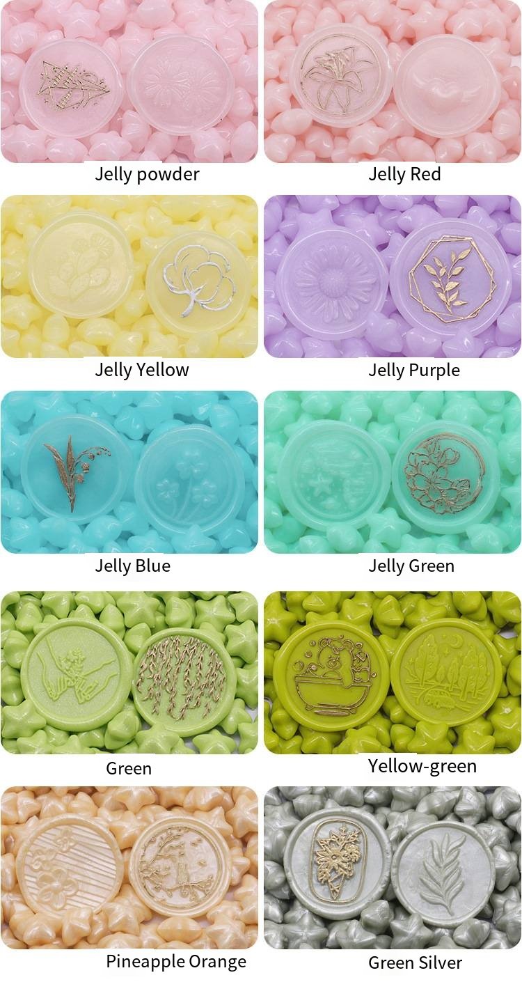 Pearl Color Sealing Wax Beads for Invitations and Crafts detail image 21