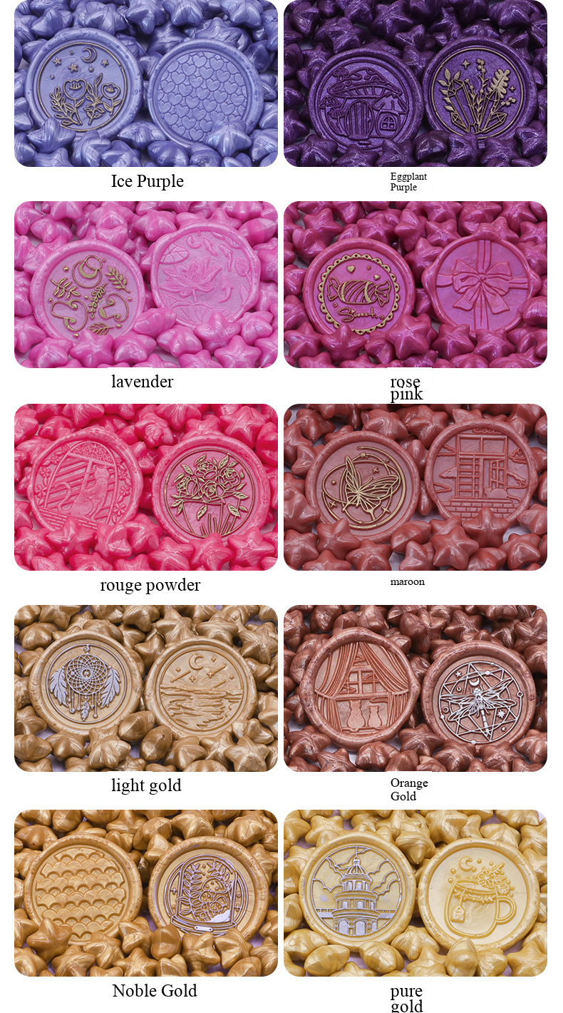 Pearl Color Sealing Wax Beads for Invitations and Crafts detail image 10