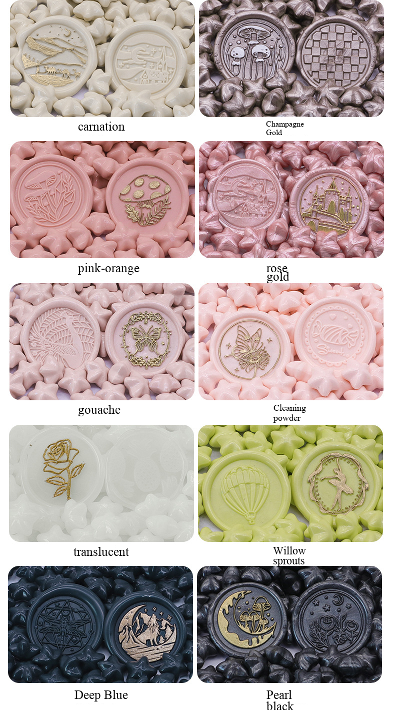 Pearl Color Sealing Wax Beads for Invitations and Crafts detail image 11