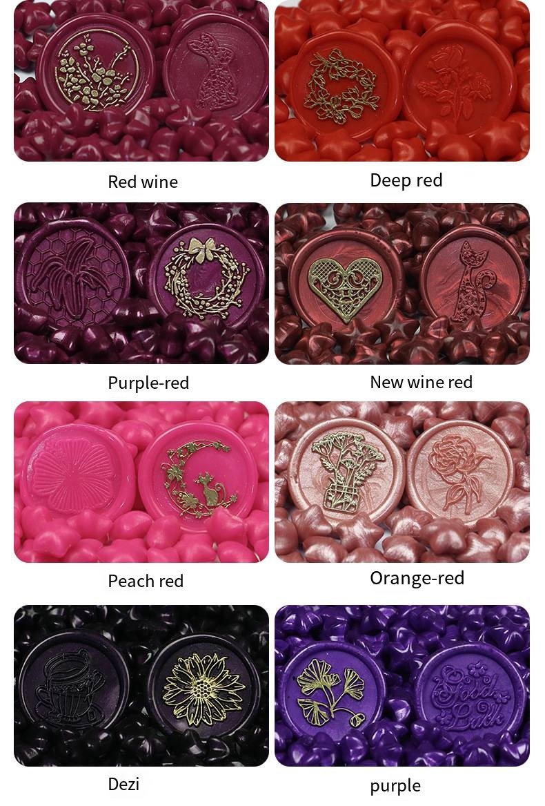 Pearl Color Sealing Wax Beads for Invitations and Crafts detail image 17