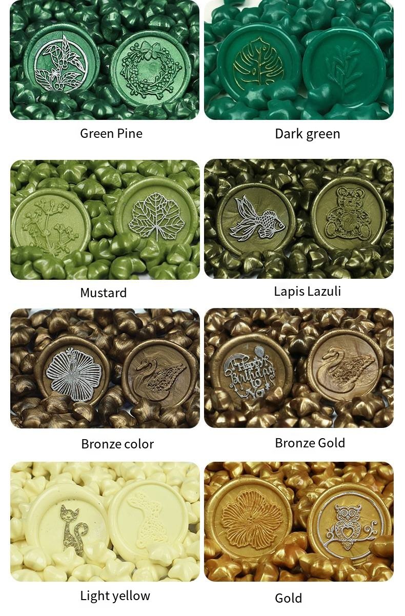 Pearl Color Sealing Wax Beads for Invitations and Crafts detail image 15