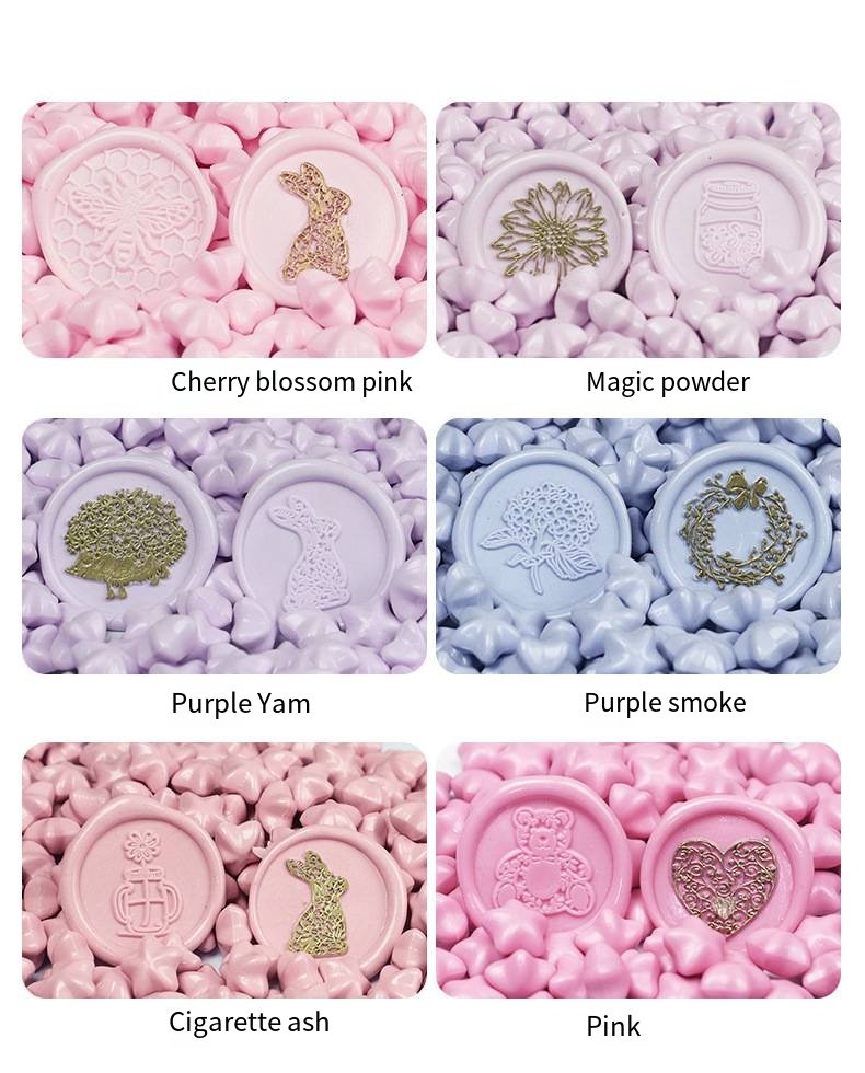 Pearl Color Sealing Wax Beads for Invitations and Crafts detail image 12