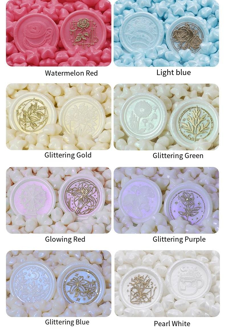 Pearl Color Sealing Wax Beads for Invitations and Crafts detail image 19