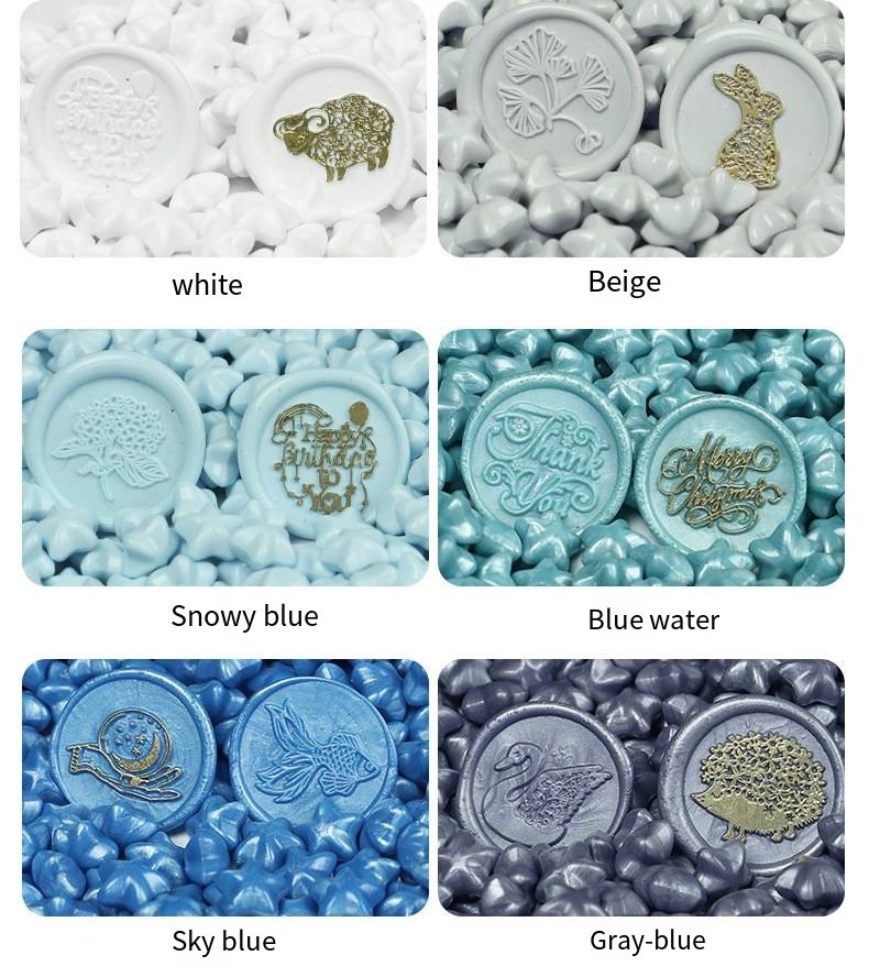 Pearl Color Sealing Wax Beads for Invitations and Crafts detail image 13