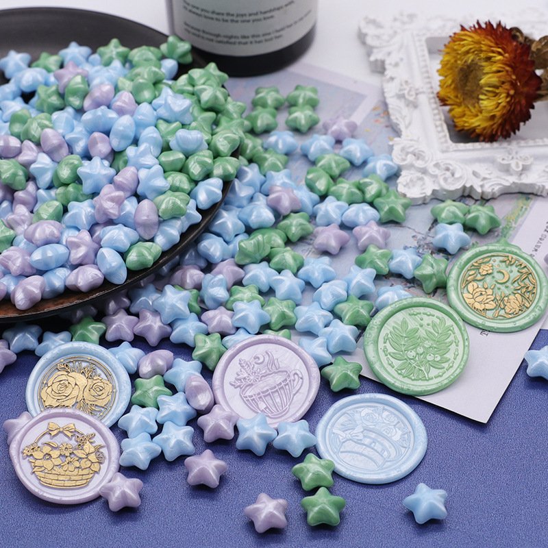 Pearl Color Sealing Wax Beads for Invitations and Crafts main image 4