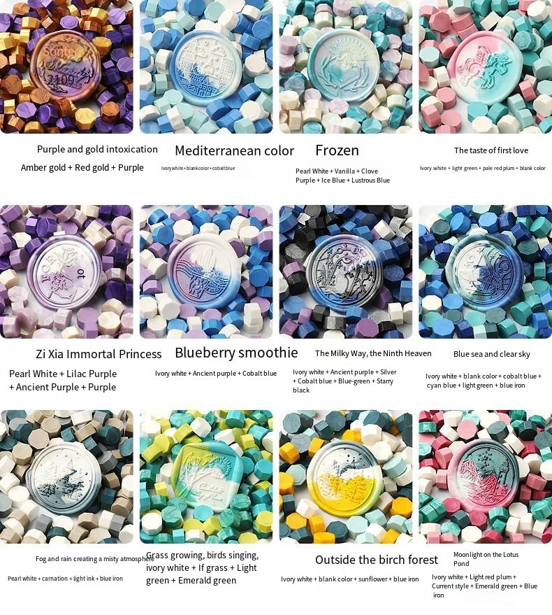 Assorted Sealing Wax Beads Color Collection detail image 11