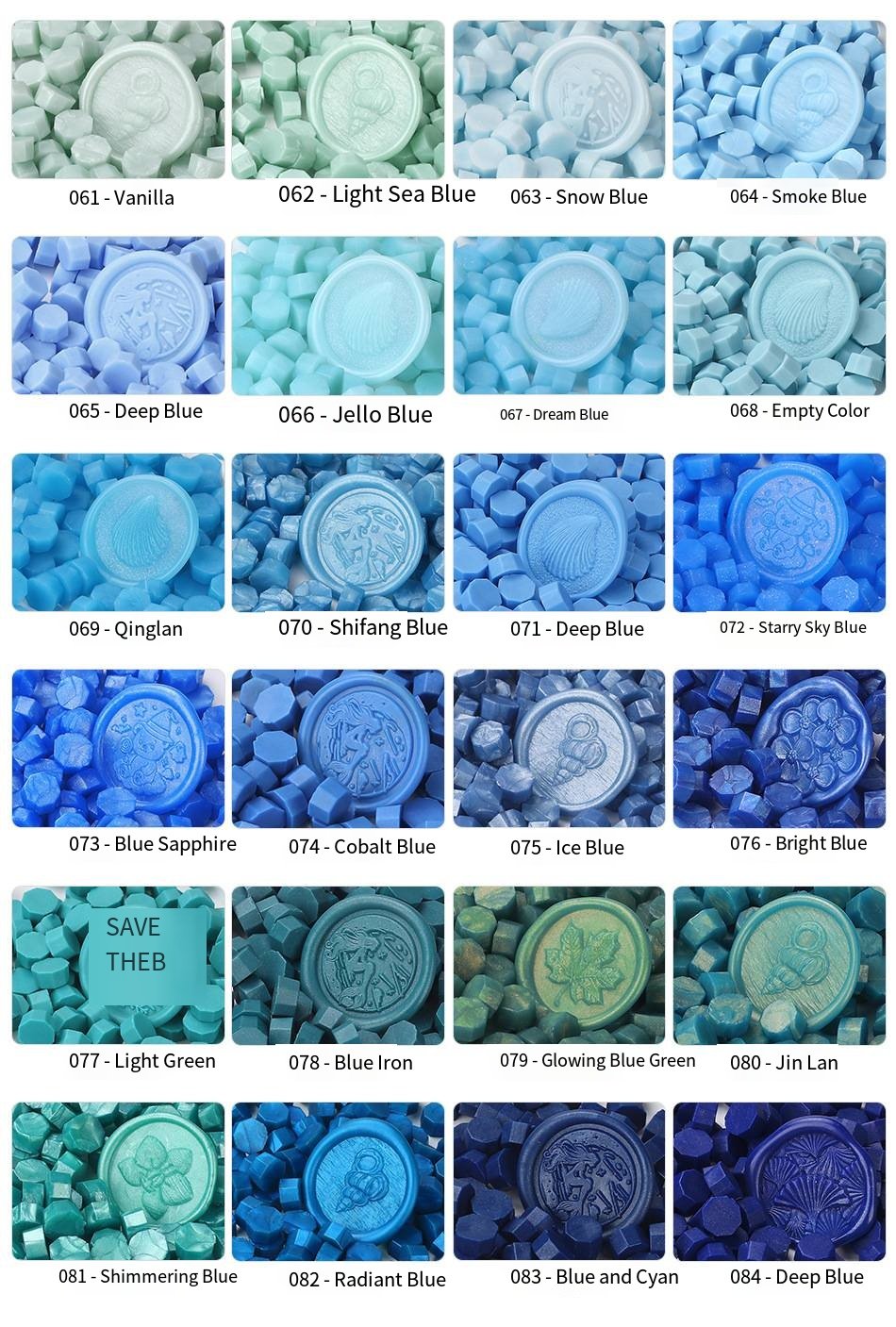 Assorted Sealing Wax Beads Color Collection detail image 16