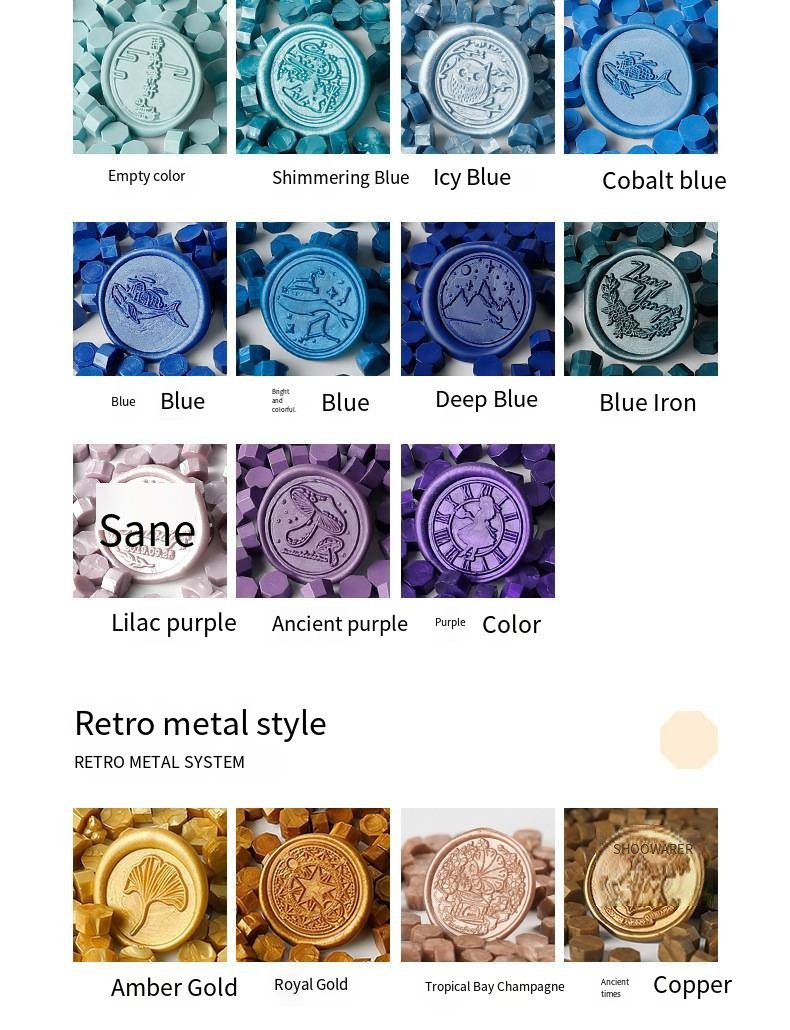 Assorted Sealing Wax Beads Color Collection detail image 8