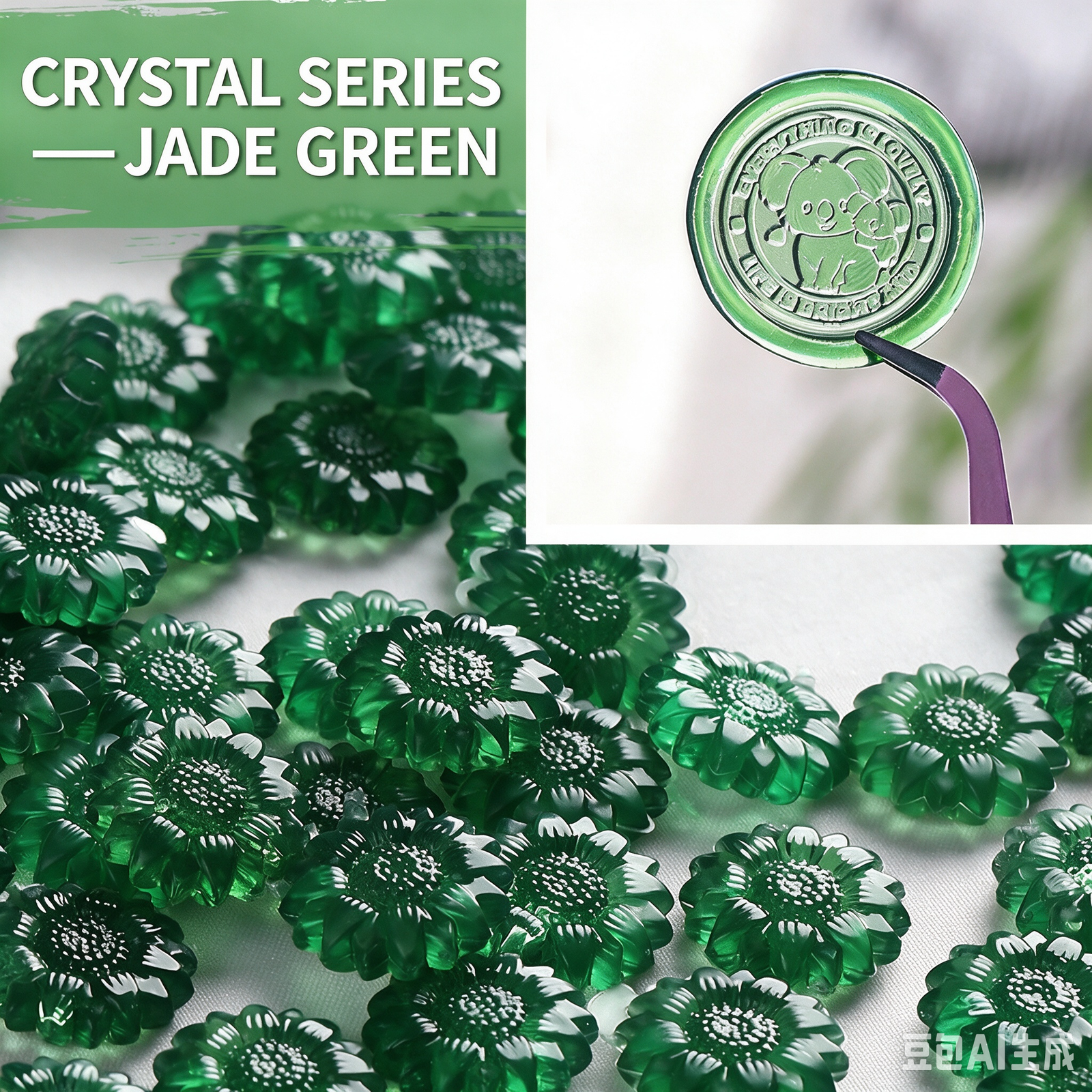 Metallic Sealing Wax Beads for Decorative Stamps detail image 1