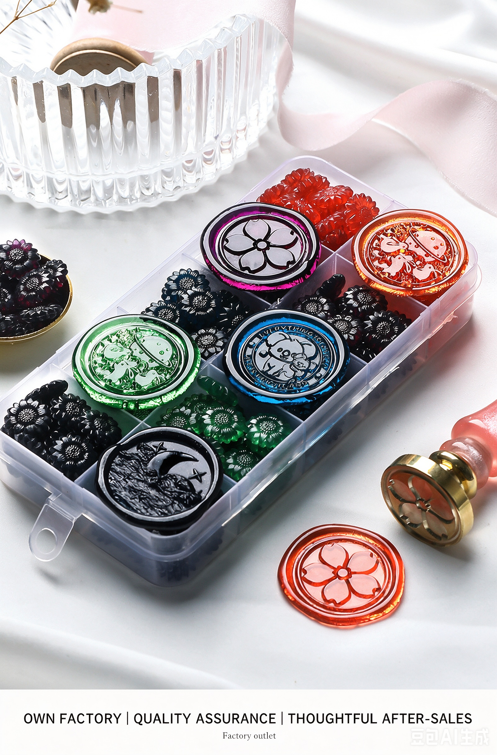 Metallic Sealing Wax Beads for Decorative Stamps detail image 10