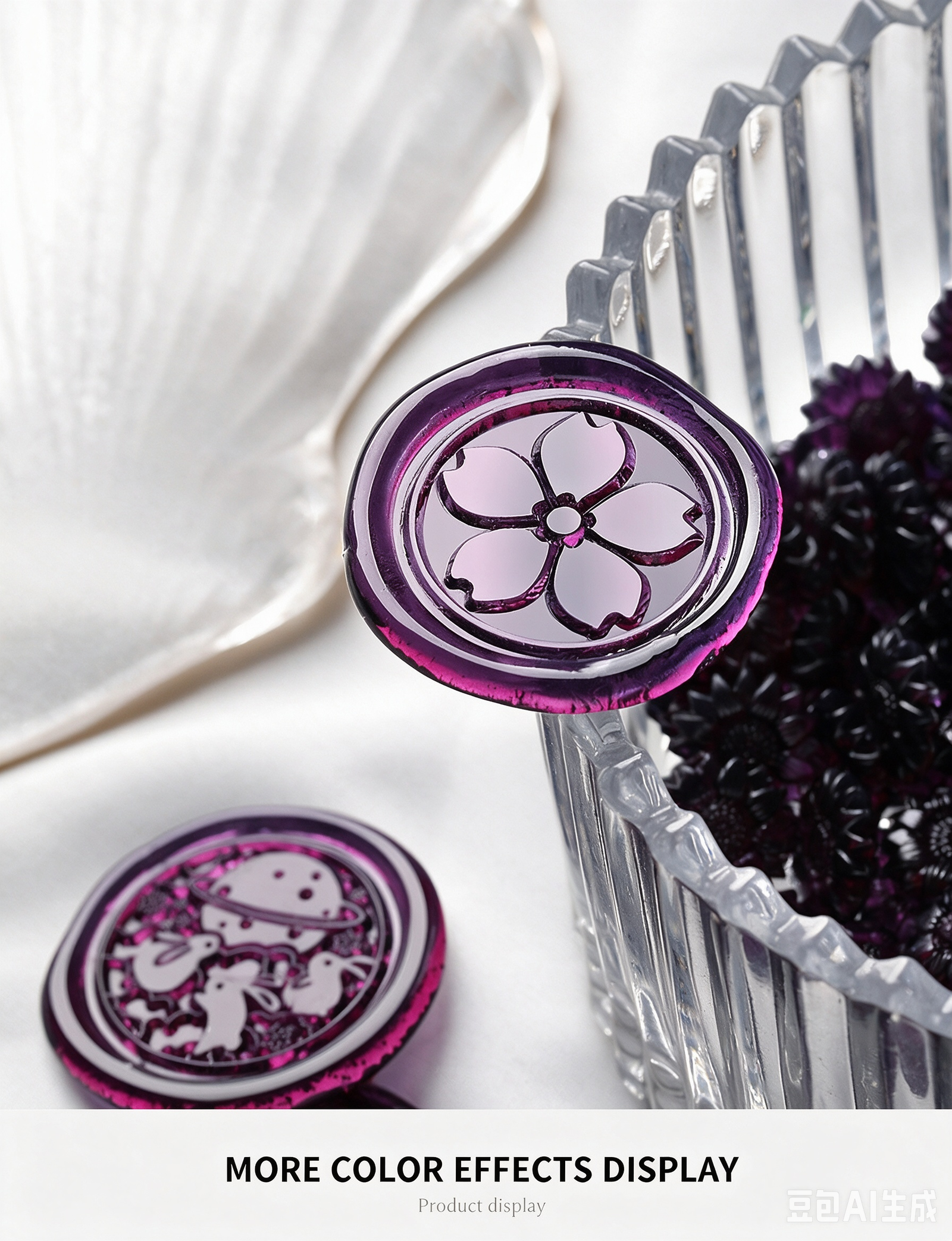 Metallic Sealing Wax Beads for Decorative Stamps detail image 2