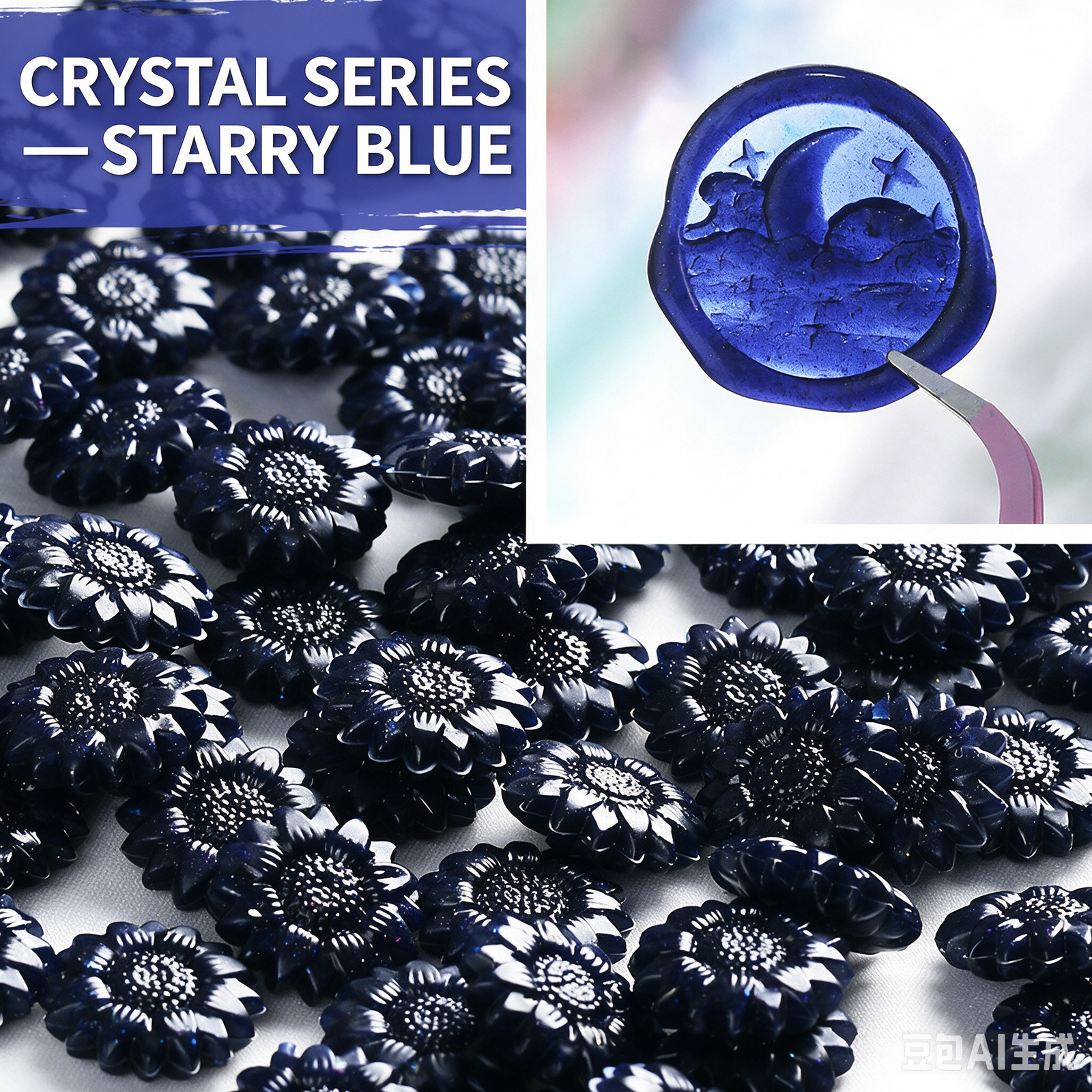 Metallic Sealing Wax Beads for Decorative Stamps detail image 6