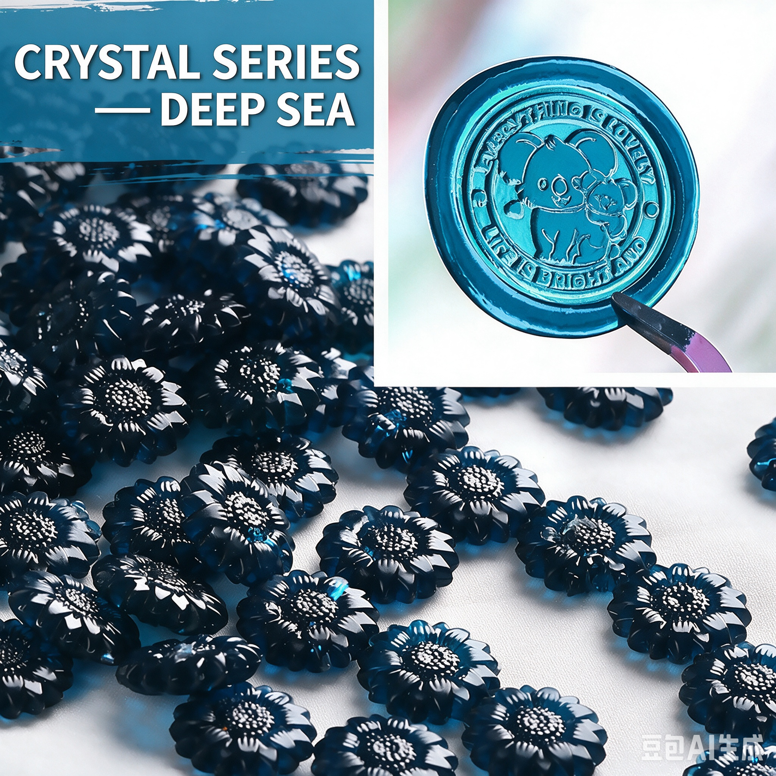 Metallic Sealing Wax Beads for Decorative Stamps detail image 7
