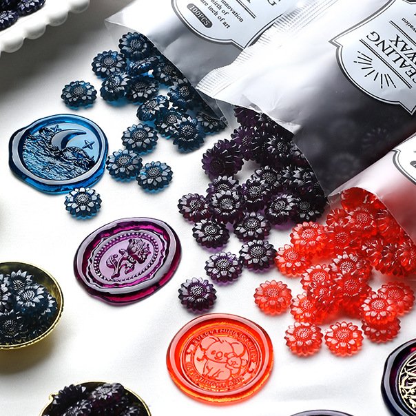 Metallic Sealing Wax Beads for Decorative Stamps main image 1