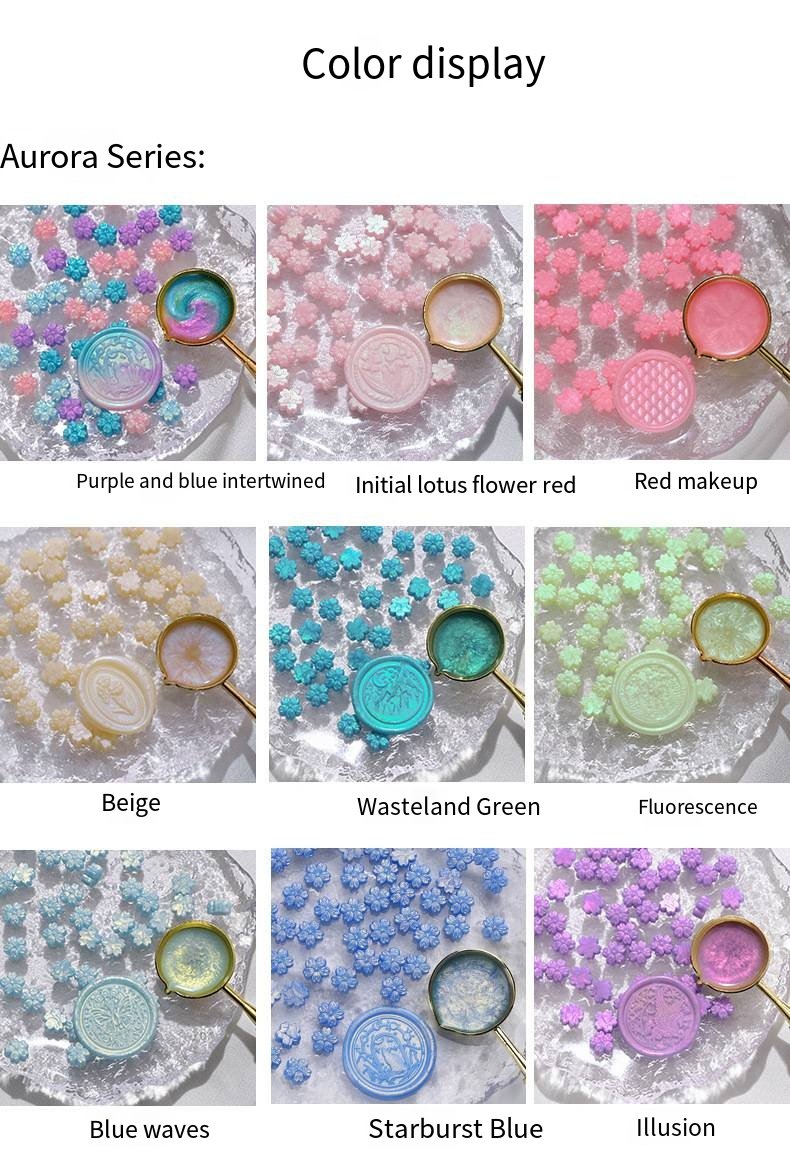 Vintage Sealing Wax Beads for Wedding Invitations detail image 2