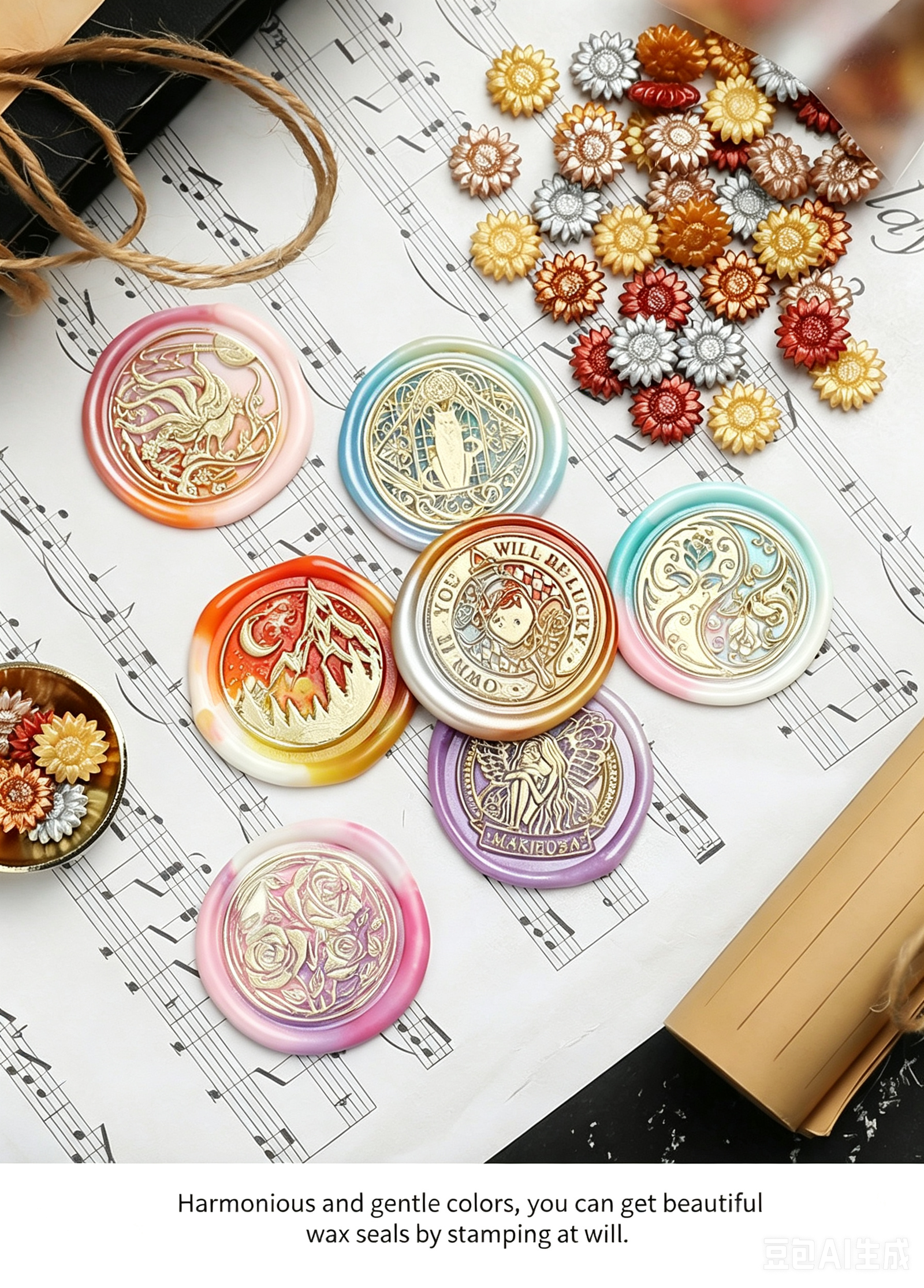 Bulk Sealing Wax Beads in Multiple Colors detail image 3