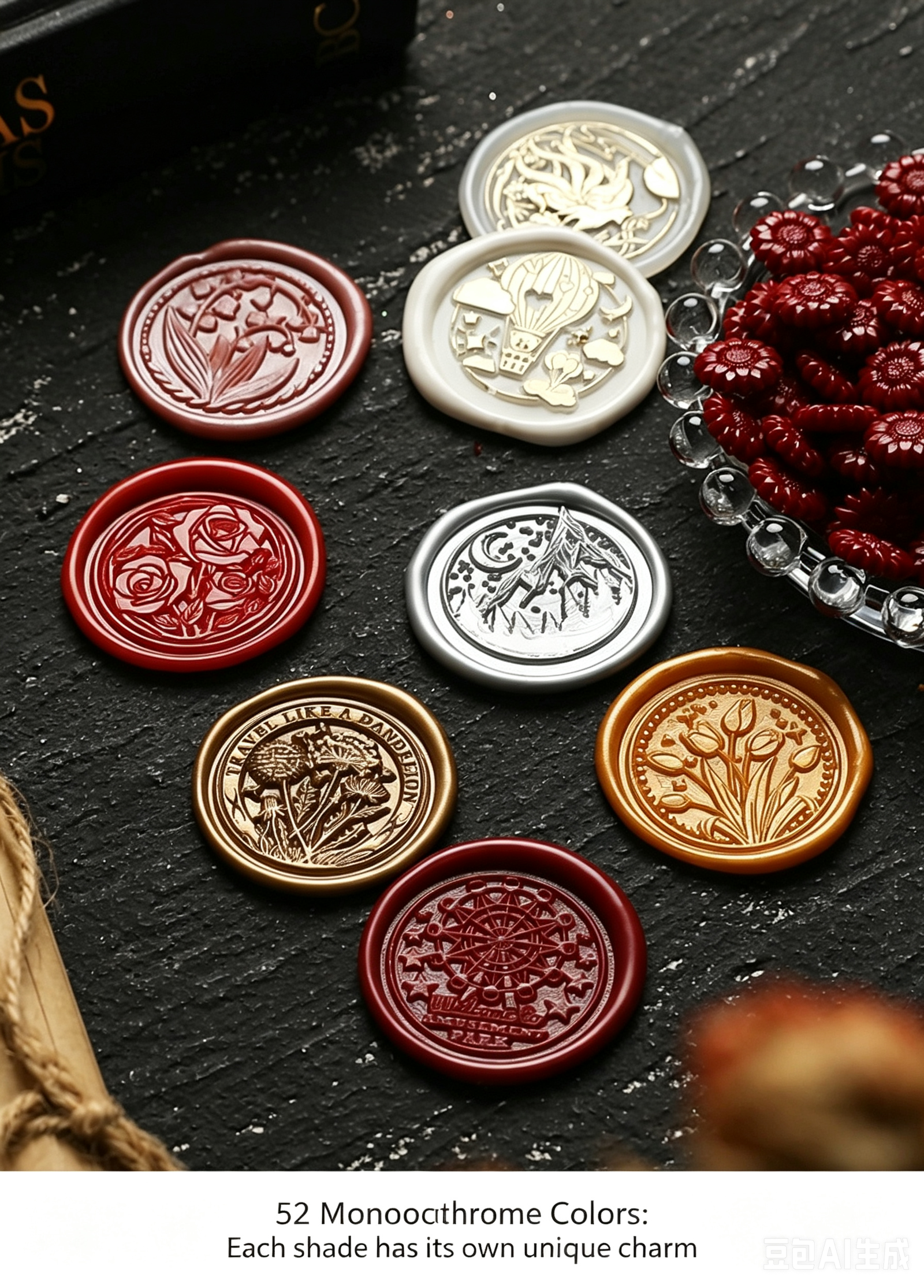 Bulk Sealing Wax Beads in Multiple Colors detail image 4