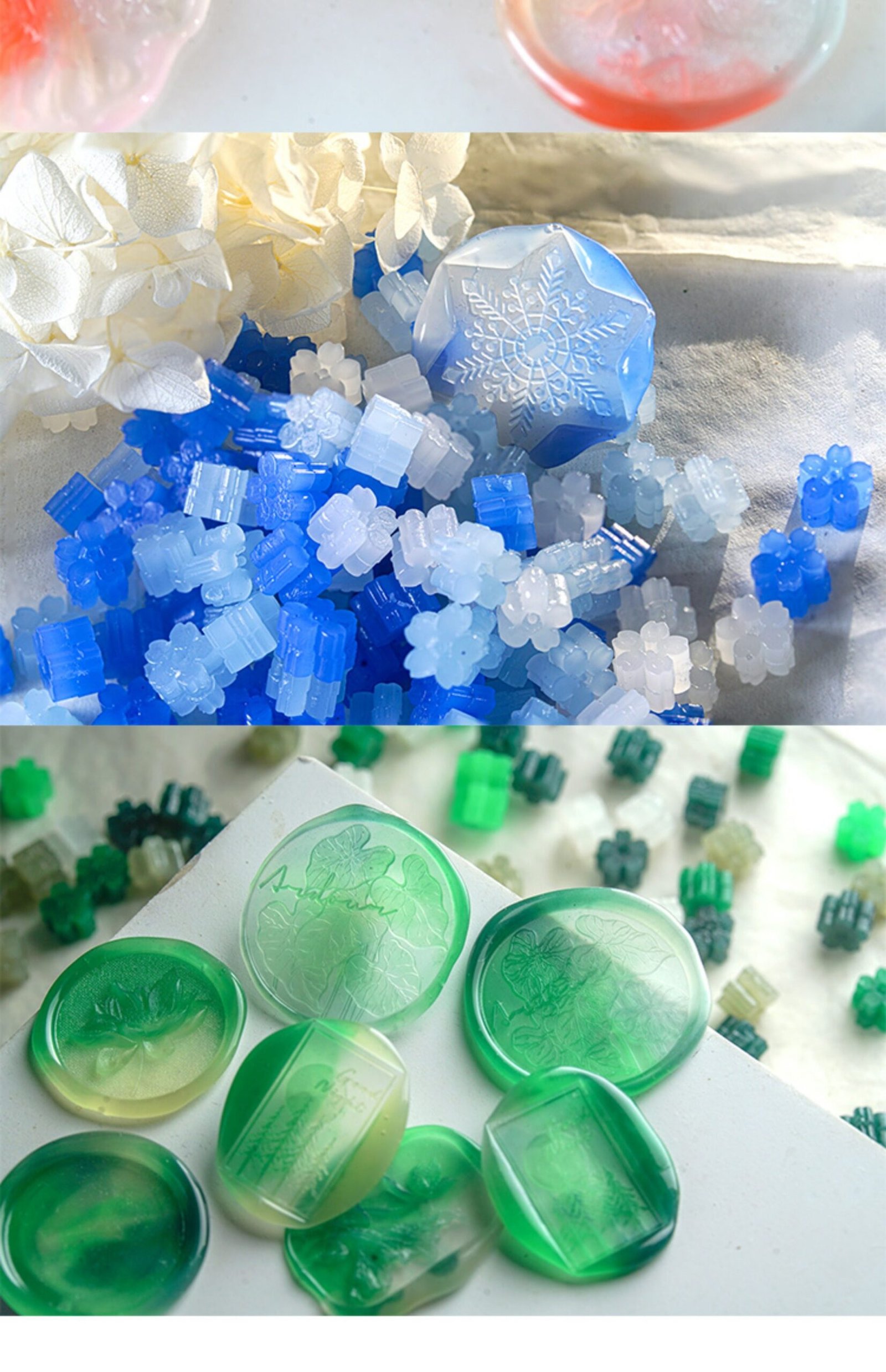 Marble Sealing Wax Beads and Melting Accessories detail image 3