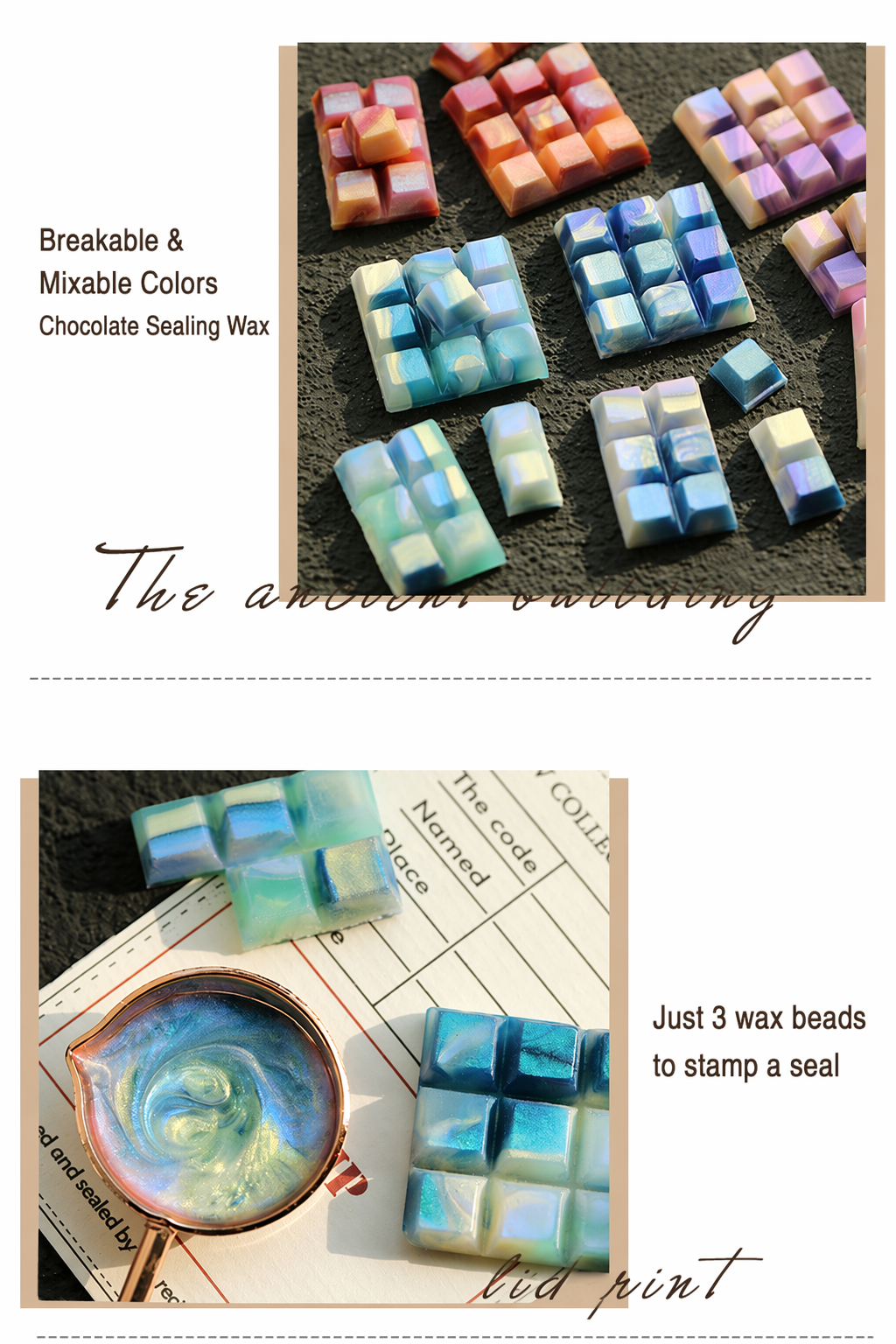 Premium Sealing Wax Beads for Letters and Gifts detail image 17