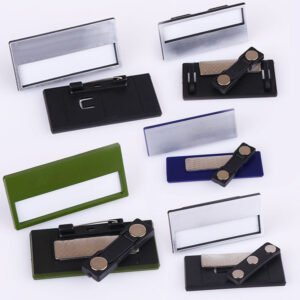 Custom Personalized Name Tag Lapel Pin Nametag Badge main image 1