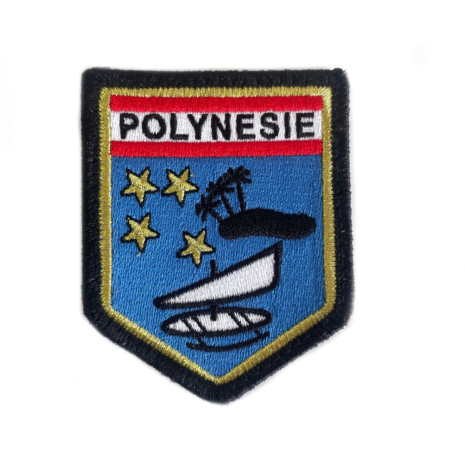 High Quality Custom Hook and Loop Backing France Hand Embroidery Badges Patches Pakistan main image 5